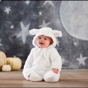 Pottery Barn Kids Lamb Halloween Costume size 6-12m